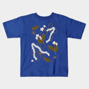 Flower Pattern Kids T-Shirt